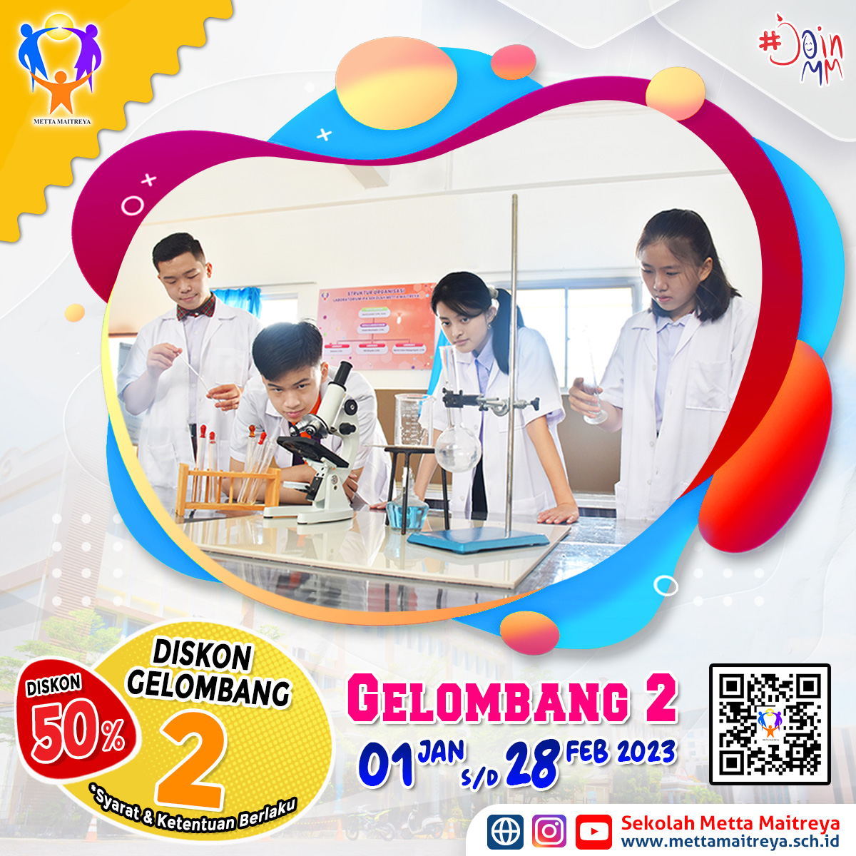 Open Registration Gelombang 2 | SEKOLAH METTA MAITREYA